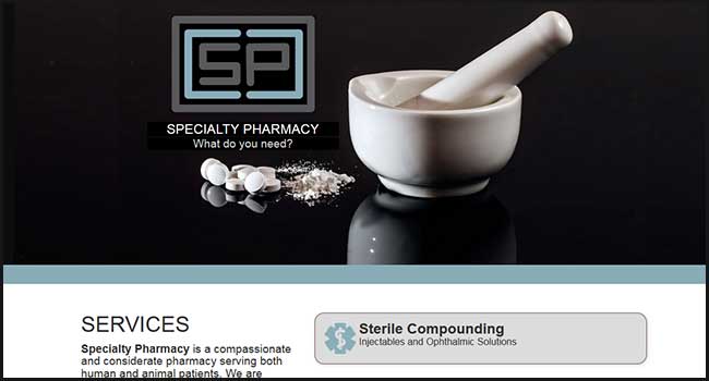 Specialty Pharmacy website